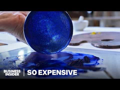 How The World's Most Expensive Color Is Made | So Expensive | Business Insider