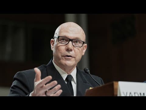 Congress questions admiral about alleged illegal follow-up attack on drug boat survivors