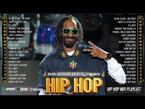 DMX, 2Pac, Ice Cube, Snoop Dogg, Eminem - Hip Hop Mix 2025 - Classic Vibes