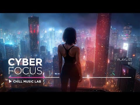 Work Music for Maximum Productivity and Focus | Night Cyber Mix