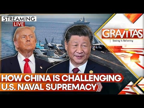 China Challenges U.S. Sea Supremacy | Fujian Supercarrier Launched | Gravitas Live