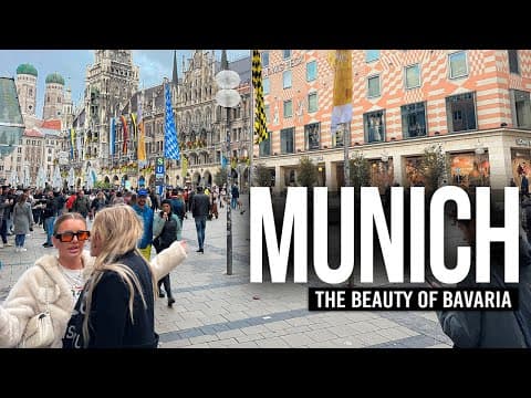 MUNICH, Germany 🇩🇪 Even in the Rain – A City of Beauty | 4K Walking Tour
