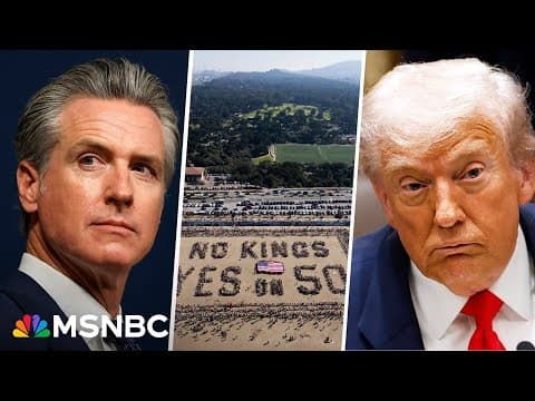 'Fire with fire', 'epic trolling': Newsom's California redistricting plan WINS | MSNBC Highlights