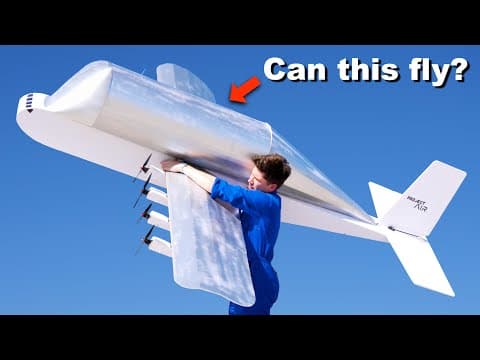 Giant RC Cargo Plane