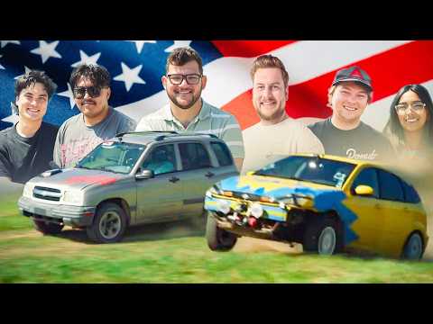 Taking Our CHEAP Cars Rally Racing