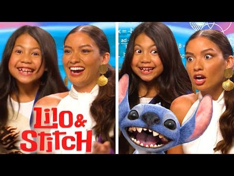 Lilo & Stitch Cast vs. 'The Most Impossible Lilo & Stitch Quiz' | Maia Kealoha & Sydney Agudong