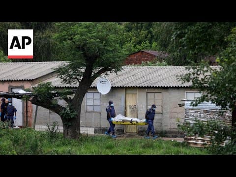 Mass shooting at a South Africa bar leaves 11 dead, including 3 children