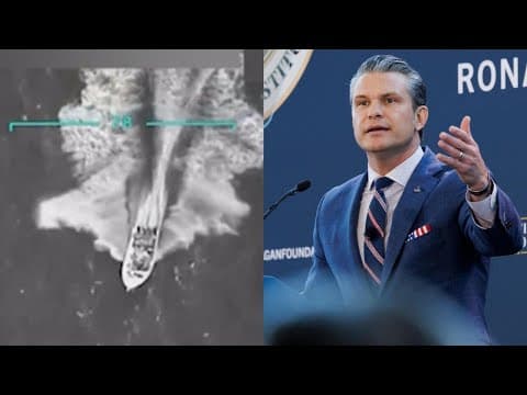 Hegseth speaks out on controversial Sept. 2 boat strikes as Democrats demand video release