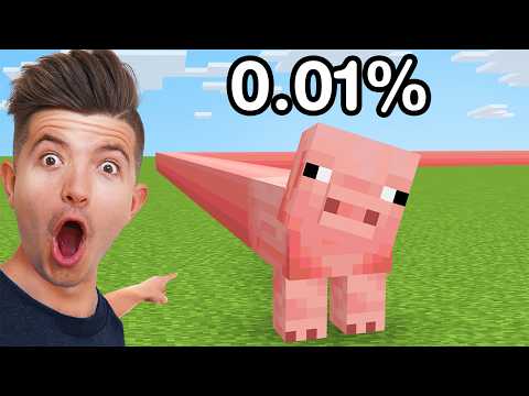 I Found The Rarest Secret Mobs in Minecraft