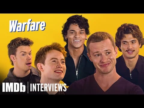 The WARFARE Cast Created Brotherhood Behind the Scenes | IMDb