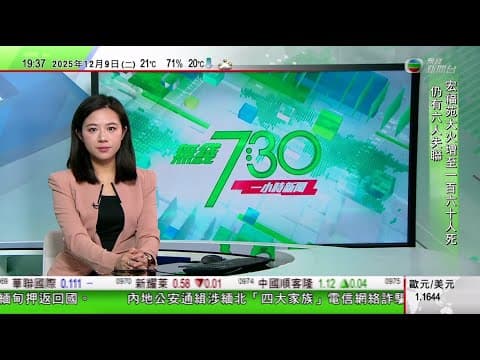 無綫TVB 730一小時新聞|日本青森地震有碼頭疑出現土壤液化 當局發提示指大地震風險提高|英國禁政府設備用TikTok 首相施紀賢近日開帳號與年輕選民互動|泰柬衝突中方與聯合國籲克制|TVBNews
