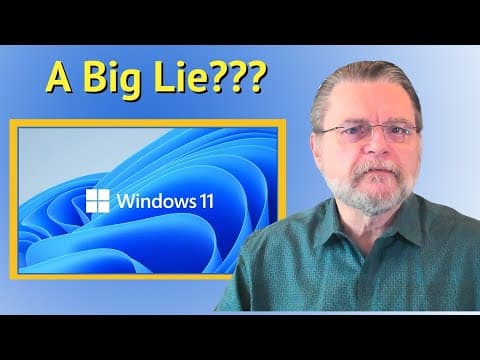 Did Microsoft Lie About Windows 10?
