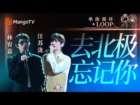 【声生不息循环不停】#林宥嘉 #汪苏泷《去北极忘记你》 一小时LOOP|《声生不息·华流季》Infinity And Beyond·Mandopop| MangoTV