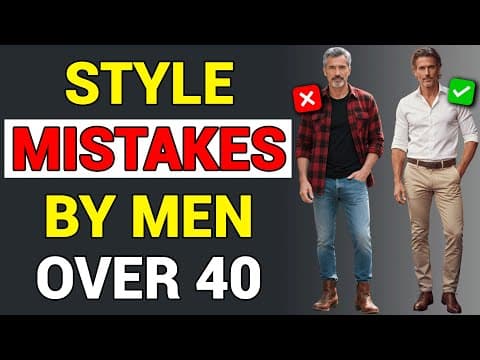 20 Worst Things Stylish Men Over 40 Should Never Wear