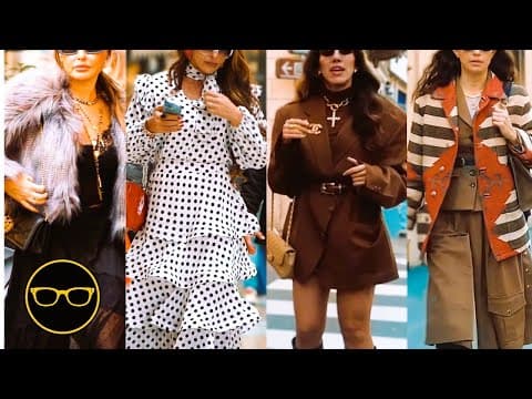 Fashion Trends November Outfits Ideas 2025 Italian Street Style Fall Outfit Inspirations from Milan