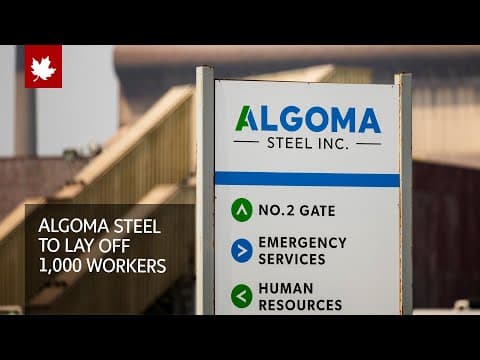 Algoma Steel to lay off 1,000 workers, union says