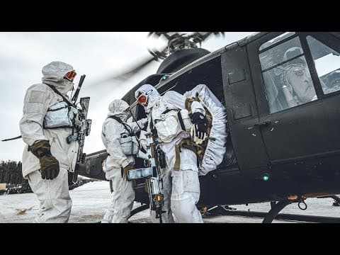 Only 1% make it // Arctic Elite Military Force