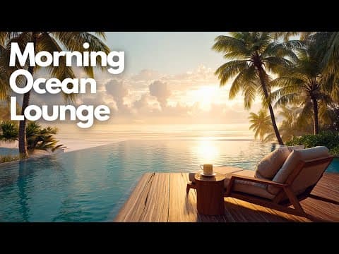 Relaxing Music for a Peaceful Start | Morning Ocean Lounge