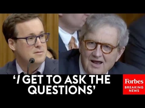 MUST WATCH: John Kennedy Goes Hard Grilling Witnesses About EVs