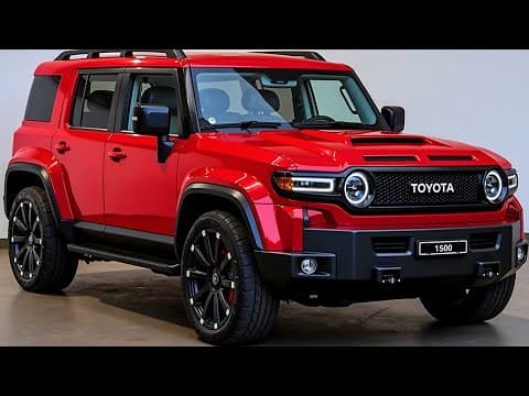 2026 Toyota Mini Land Cruiser FJ - Classic Strength Meets Modern Simplicity!