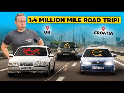Our 1.4 Million Mile Scrap Car Adventure Goes From BAD To WORSE!