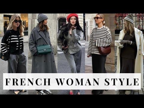 How to Dress Like a French Woman This Fall 2025 | Effortless Parisian Chic Revealed!
