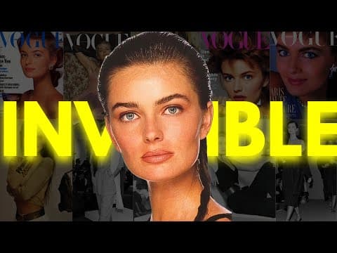 Supermodel Fashion Tried To Erase - Paulina Porizkova