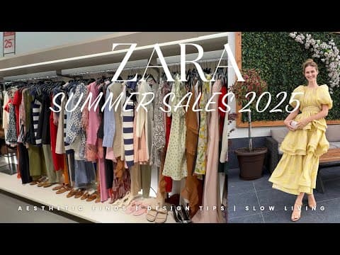 ZARA Summer SALES 2025 & Try On 😍