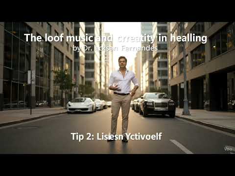 The role of music and creativity in healing by Dr Jacksan Fernandes