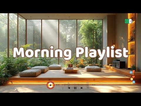 Aesthetic Morning Lofi Vibes ✨ Chill Beats for Study, Work & Relaxation in a Cozy & Focused Ambience