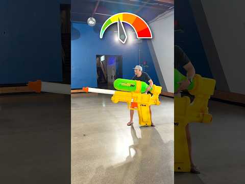Human vs World’s Largest Water Gun