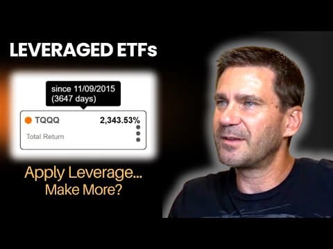 Leveraged ETFs (TQQQ) - Golden Opportunity or BAD IDEA?