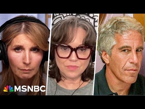 The Epstein survivor who 'changed' Nicolle Wallace speaks out