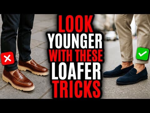 Most Men Over 40 Wear Loafers Wrong (Are You One of Them?) | Men’s Shoes 40+