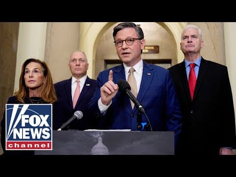 Speaker Johnson touts Trump's success despite inheriting 'Bidenomics'