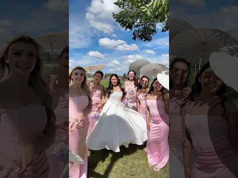 Going to the chapel!✨💍 wedding transition #bridesmaids #wedding #weddingvideo #trending #besties