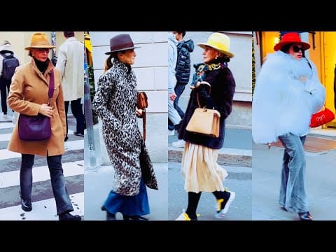 Milan's Winter Street Fashion Trends 🎄 Timeless Street Style Brands 2025/2026