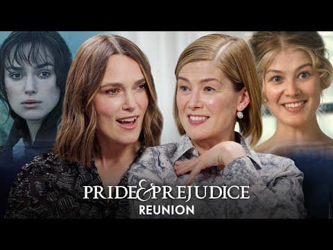 Keira Knightley & Rosamund Pike Reunite 20 Years After 'Pride & Prejudice' | Vanity Fair