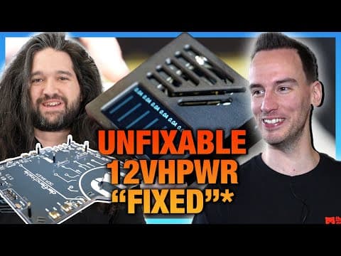 Fixing the Unfixable 12VHPWR Connector, ft. Der8auer