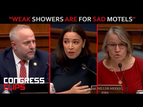 Congress Clashes Over Shower Head Rules (Highlights)