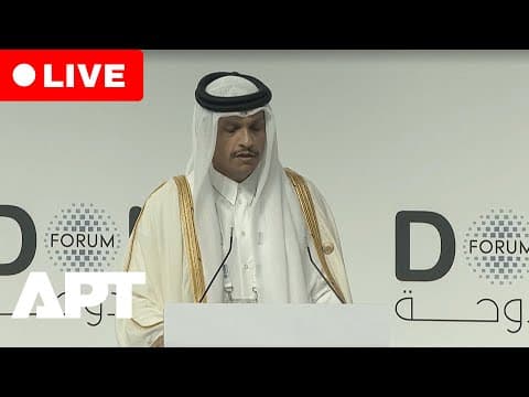 LIVE: Doha Forum Opening l Sheikh Mohammed, Kaja Kallas, Fidan, Albares on Mediation & Challenges