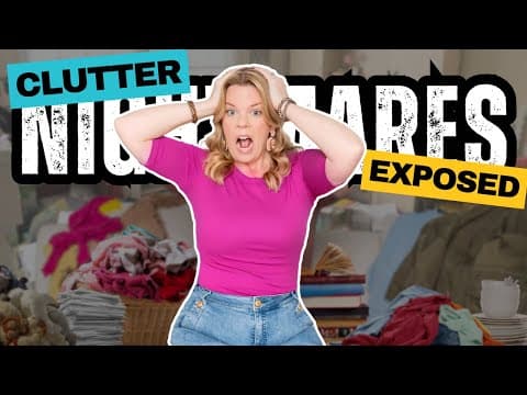 The Biggest CLUTTER Struggles EXPOSED - Are you Guilty of These?