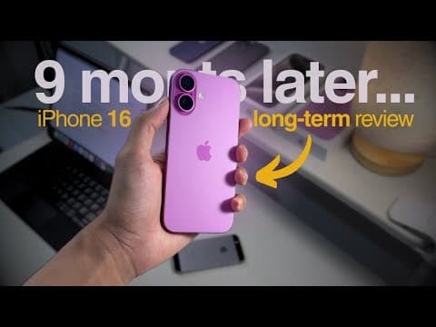 iPhone 16 Review 9 Months Later: Updated Review