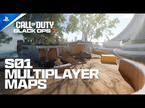 Call of Duty: Black Ops 7 - New Season 01 Multiplayer Maps | PS5 & PS4 Games