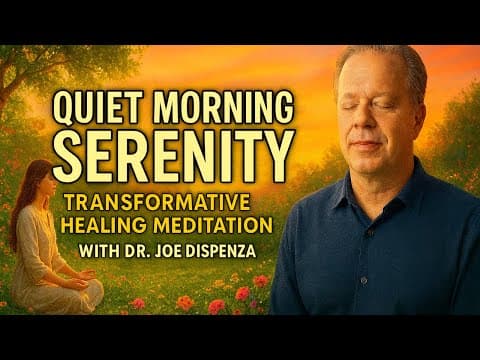 Quiet Morning Serenity | Transformative Healing Meditation with Dr. Joe Dispenza