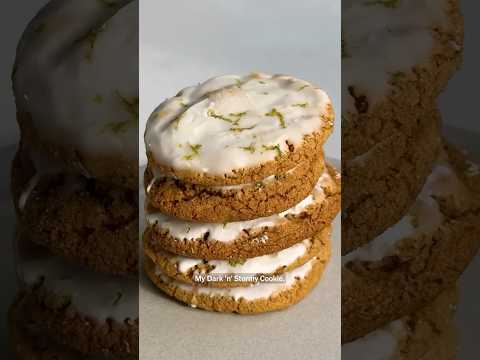 These Dark ‘n’ Stormy #cookies are zesty and spicy and flawless