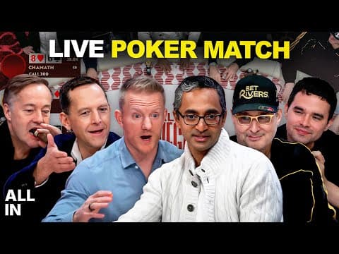 Live Poker Match Special!: The Besties Vs. Phil Hellmuth, Alan Keating, and Jason Koon