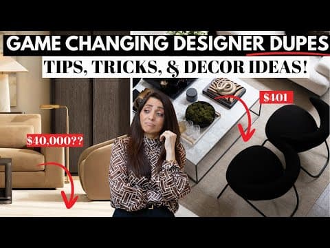 You don't need to splurge on these! Designer Dupes & Hacks that will save your thousands!!