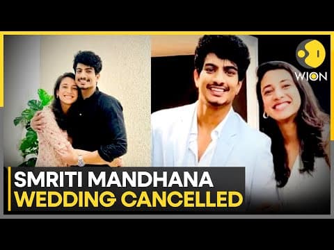 Smriti Mandhana Announces Wedding Called Off With Palash Muchhal | WION