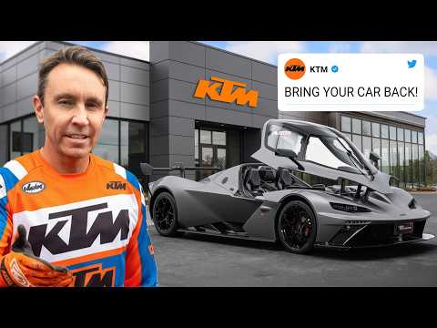 KTM INSPECT MY BROKEN £300,000 KTM XBOW GT XR